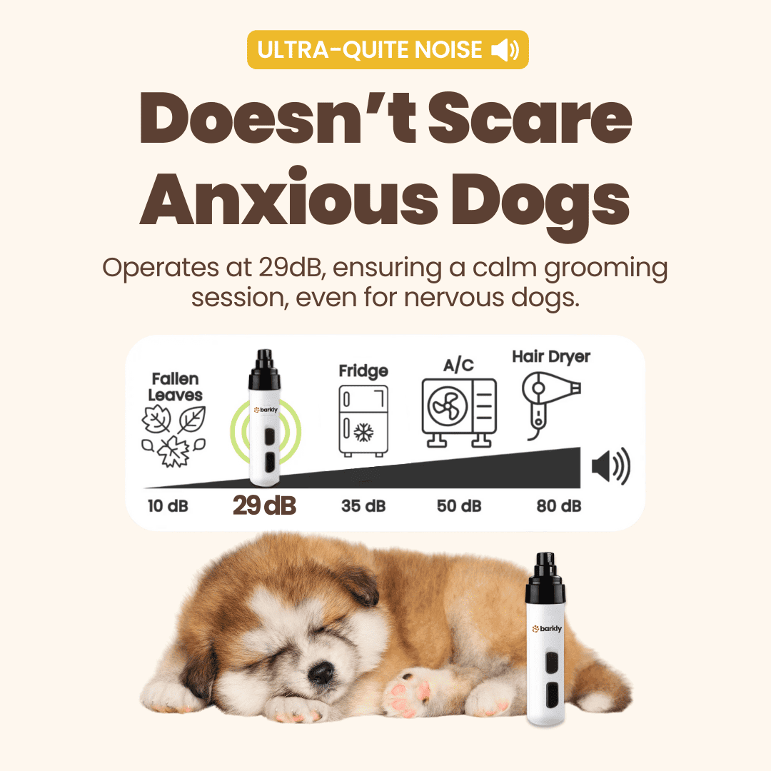 Groomey Pro™ - The Ultra-Quiet Nail Grinder
