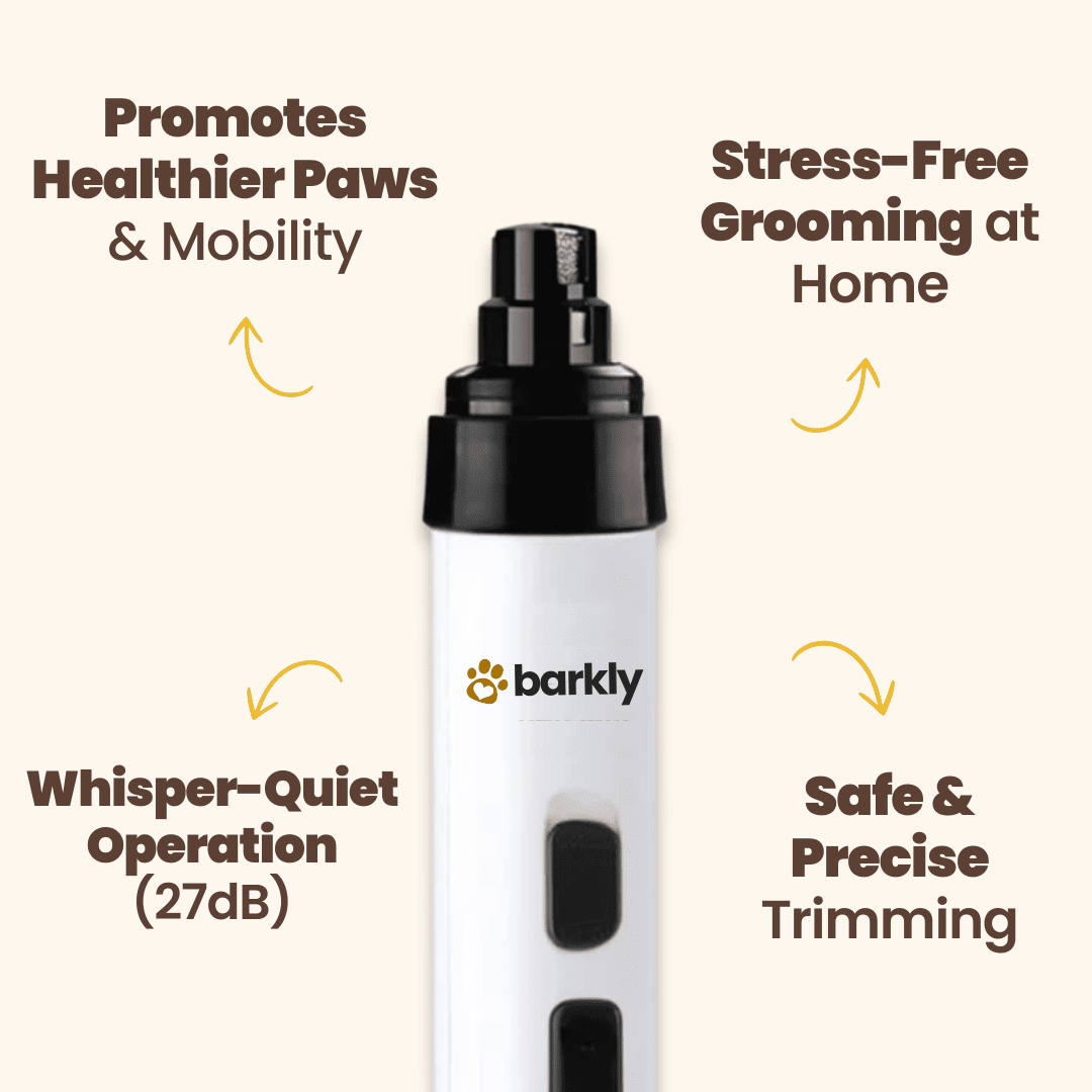 Groomey Pro™ - The Ultra-Quiet Nail Grinder