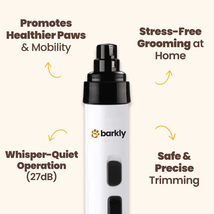 Groomey Pro™ - The Ultra-Quiet Nail Grinder
