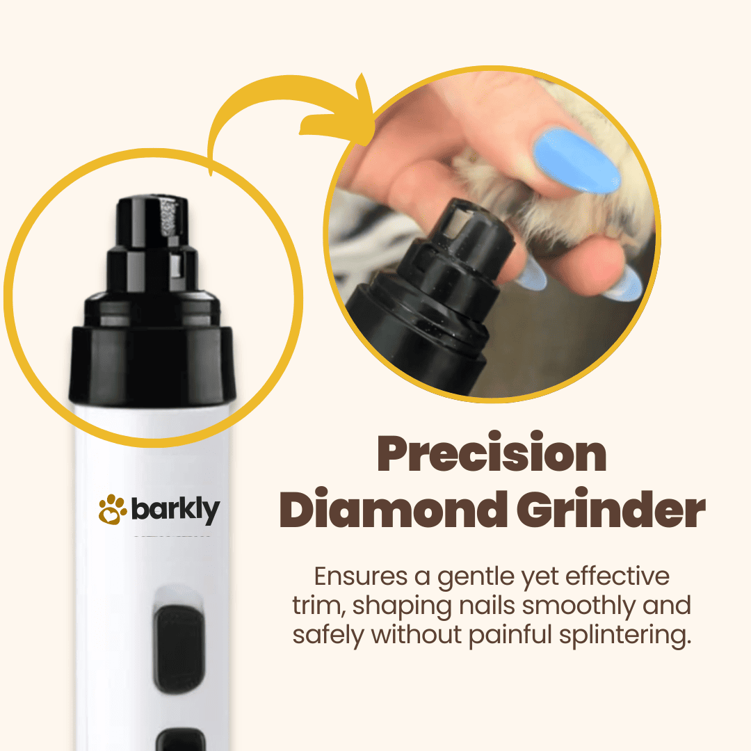 Groomey Pro™ - The Ultra-Quiet Nail Grinder